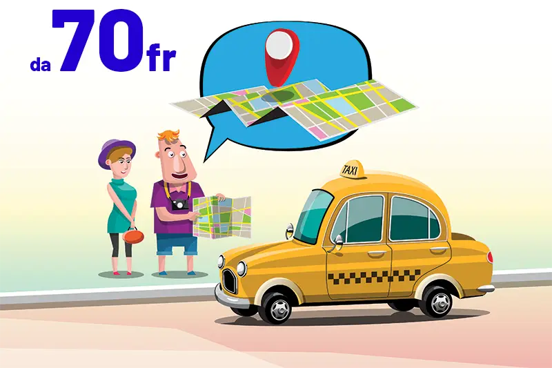Taxi Bellinzona Locarno CHF 70