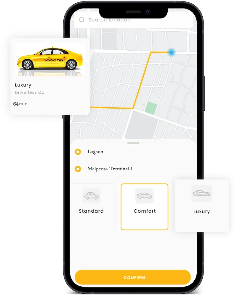 Taxi Ticino App